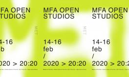  MFA Open Studios 2020 | Ανώτατη Σχολή Καλών Τεχνών |14 -16 Φεβρουαρίου 2020
